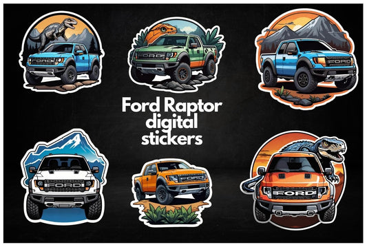 Ford Raptor Digital Stickers