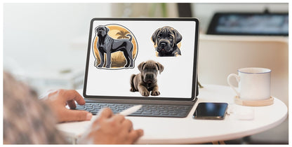 Cane Corso Digital Stickers